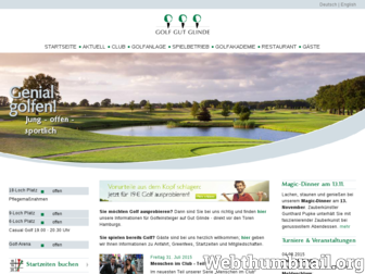 golf-gut-glinde.de website preview