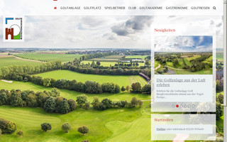 golfburg.de website preview