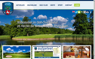 golfclubneuhof.de website preview