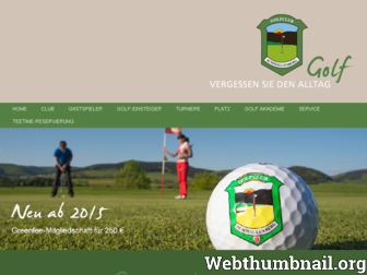 golfclub-schmallenberg.de website preview