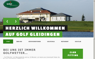 golfgleidingen.de website preview