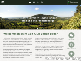 golf-club-baden-baden.de website preview
