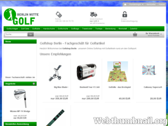 golfshop-berlin.com website preview