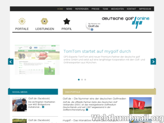 deutschegolfonline.de website preview