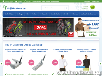 golfbrothers.de website preview