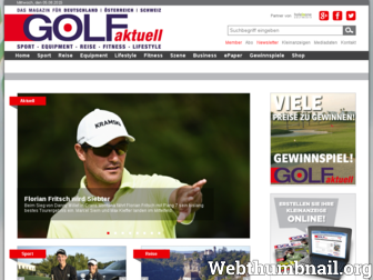 golfaktuell.com website preview