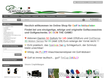 golfspielzeug.de website preview
