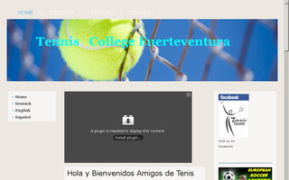 tennisfuerte.de website preview