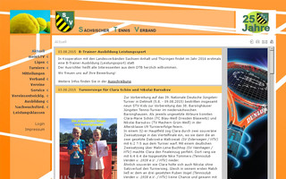 stv-tennis.de website preview