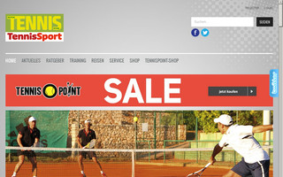 tennis-zeitung.com website preview