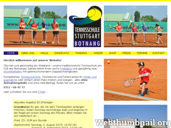 tennisschule-stuttgart-botnang.de website preview