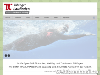 tuebinger-laufladen.de website preview