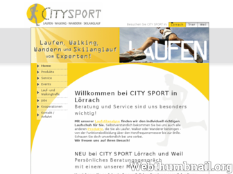 citysport-loerrach.de website preview