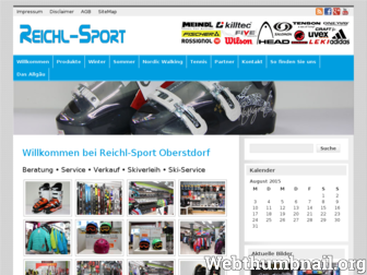 reichl-sport.com website preview