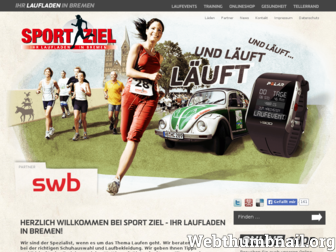 sport-ziel.de website preview