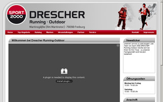 drescher-running-outdoor.de website preview
