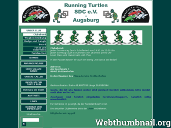 runningturtles.de website preview