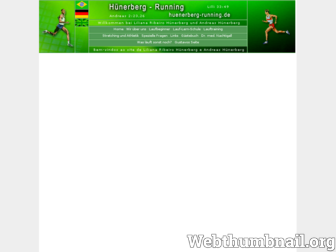 huenerberg-running.de website preview