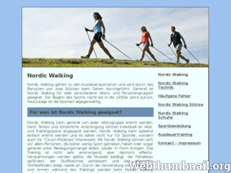 nordic-walking.de website preview