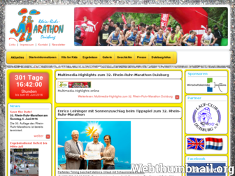 rhein-ruhr-marathon.de website preview