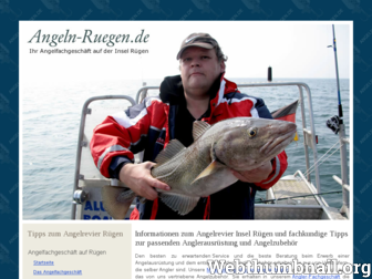 angeln-ruegen.de website preview