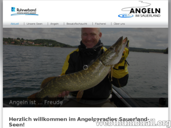 angeln-im-sauerland.de website preview