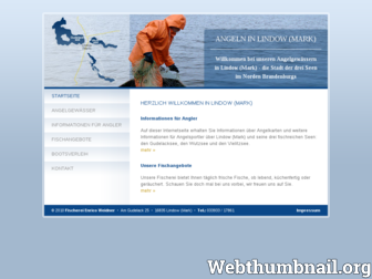 angeln-in-lindow.de website preview