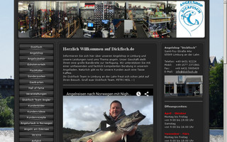 dickfisch.de website preview