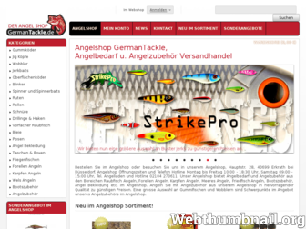 germantackle.de website preview
