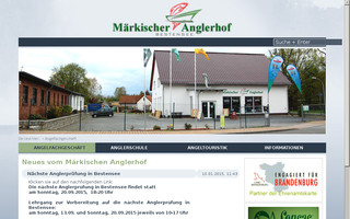 maerkischer-anglerhof.de website preview