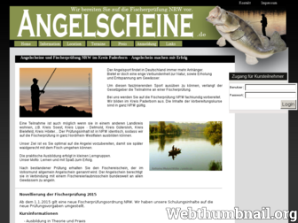 angelscheine.de website preview
