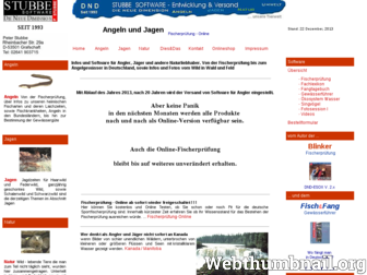 angeln-und-jagen.de website preview