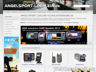angelsport-loehlein.de website preview