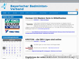 badminton-bbv.de website preview
