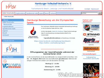 hvbv.de website preview