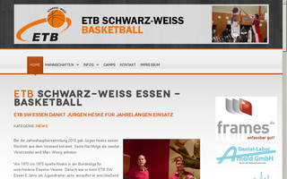 etb-basketball.de website preview