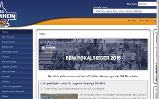 basketball-mannheim.de website preview