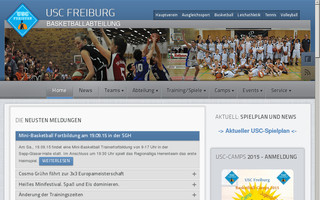 basketball.uscfr.de website preview