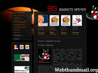 bis-baskets-speyer.de website preview