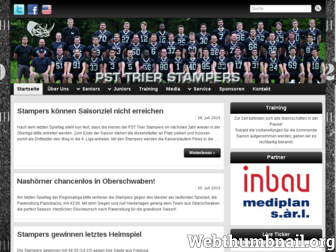 trier-football.de website preview