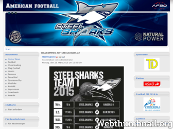 steelsharks.at website preview