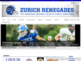 renegades.ch website preview