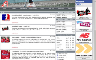 baseballaustria.com website preview