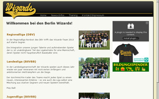 berlin-wizards.de website preview