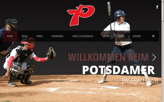 baseball-potsdam.de website preview
