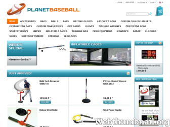 planet-baseball.eu website preview
