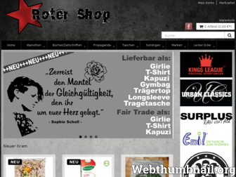roter-shop.de website preview
