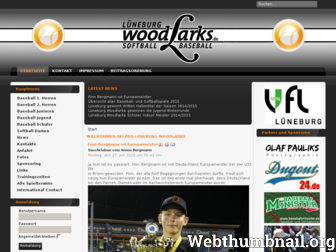 woodlarks.de website preview