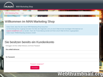 manmarketingshop.de website preview