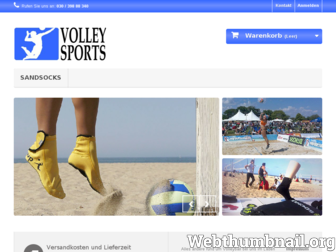 volleysports.de website preview